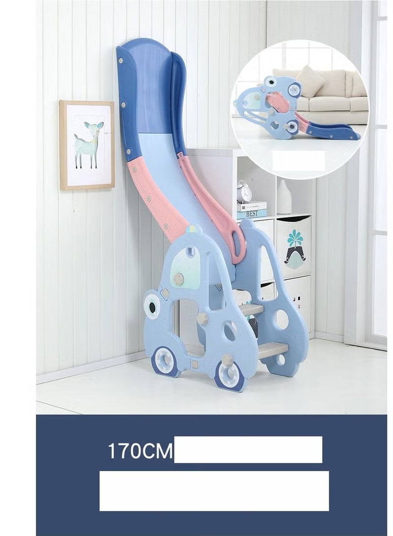 فول جوي زحليقة علي شكل سيارة قابلة للطي مع كرة سلة - Image 2