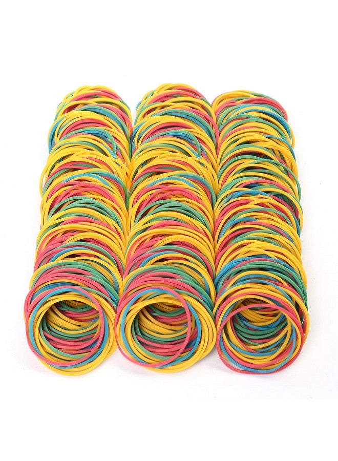 لوتفانسي أشرطة مطاطية، 600 قطعة، 1.77 بوصة (45 مم)، أشرطة مطاطية متينة قابلة للتمدد متعددة الألوان للصبغ التعادلي، اللوازم المكتبية - Image 1