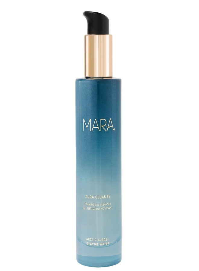 MARA Aura Cleanse Foaming Gel Cleanser – Hydrating Face Wash with Arctic Algae & Glacial Water – Gentle pH-Balancing Cleanser to Remove Dirt, Oil & Makeup Without Stripping (4 oz / 120 ml - Image 1