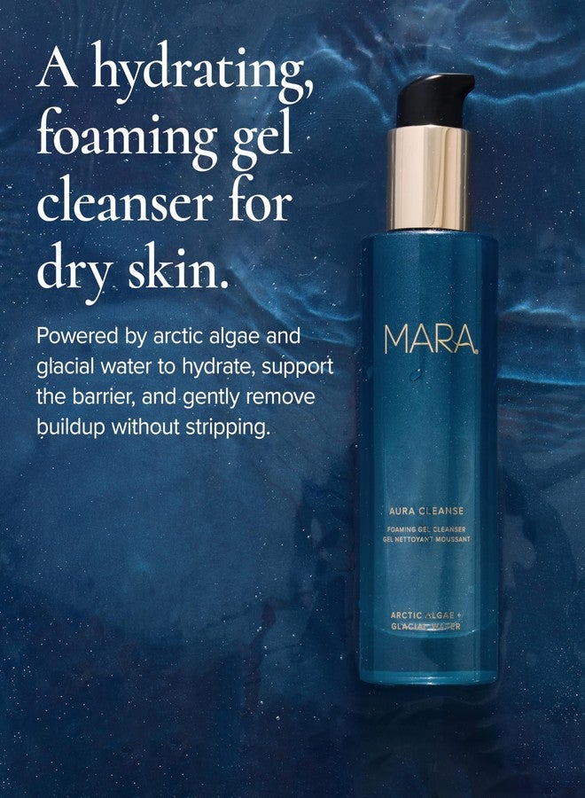 MARA Aura Cleanse Foaming Gel Cleanser – Hydrating Face Wash with Arctic Algae & Glacial Water – Gentle pH-Balancing Cleanser to Remove Dirt, Oil & Makeup Without Stripping (4 oz / 120 ml - Image 2