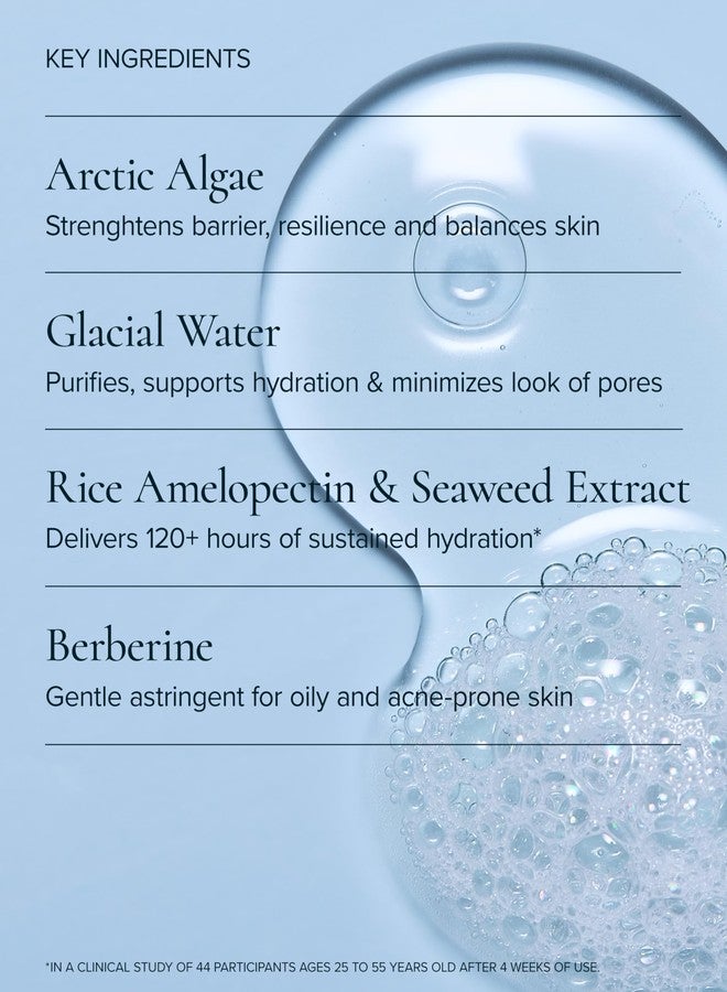 MARA Aura Cleanse Foaming Gel Cleanser – Hydrating Face Wash with Arctic Algae & Glacial Water – Gentle pH-Balancing Cleanser to Remove Dirt, Oil & Makeup Without Stripping (4 oz / 120 ml - Image 5