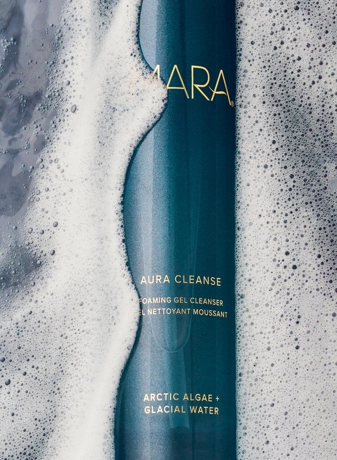 MARA Aura Cleanse Foaming Gel Cleanser – Hydrating Face Wash with Arctic Algae & Glacial Water – Gentle pH-Balancing Cleanser to Remove Dirt, Oil & Makeup Without Stripping (4 oz / 120 ml - Image 3