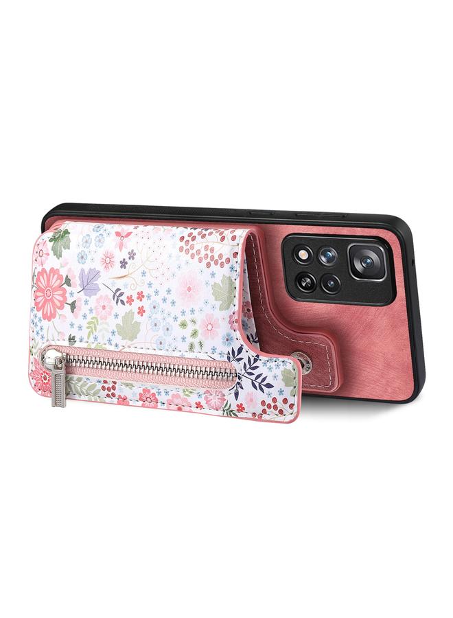 اس-توب جراب خلفي لهاتف Redmi Note 12 5G بتصميم كلاسيكي مع سحاب ومحفظة - Image 2