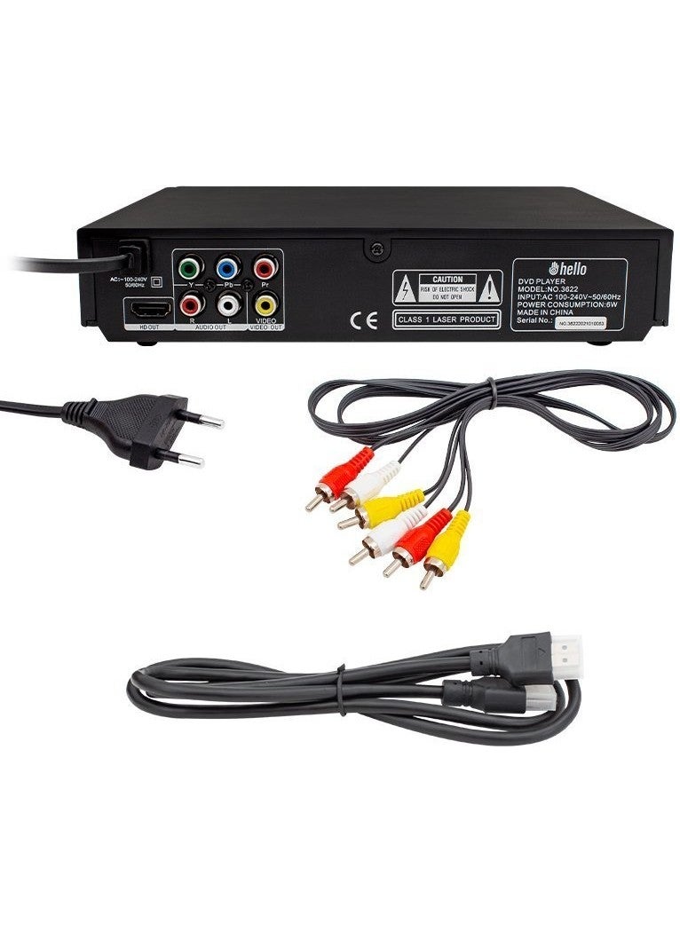 Hello - HL-5483 DVD Player with USB-HDMI-DIVX Control - Image 1