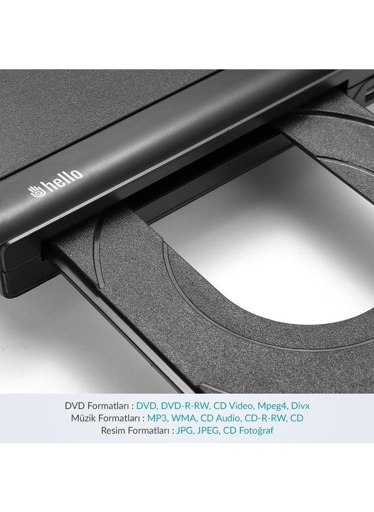 Hello - HL-5483 DVD Player with USB-HDMI-DIVX Control - Image 1