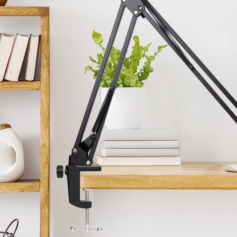 SUNMON Metal Desk Clamp For Microphone Suspension Boom Scissor Arm Stand Holder with Adjustable Screw by SUNMON - Image 5