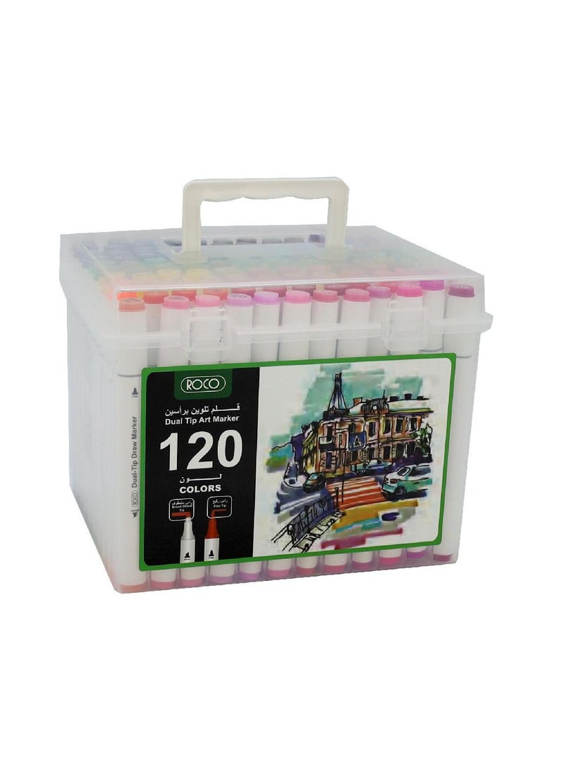 ROCO Drawing Pen (120 Colors) Art Drawing Pen 