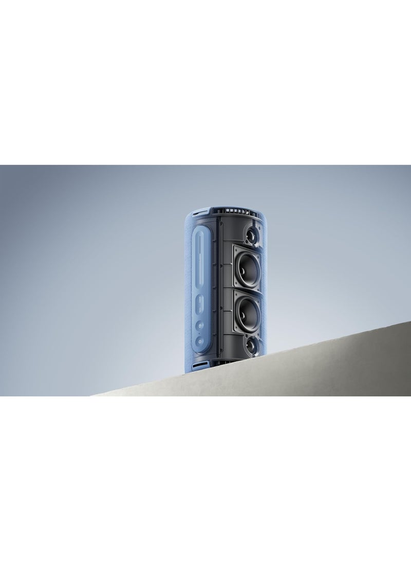 LOEWE WE. HEAR PRO BY KYLIAN MBAPPE BLUETOOTH SPEAKER BT V5.3 100W WATER-RESISTANT IPX6 DENIM - Image 5