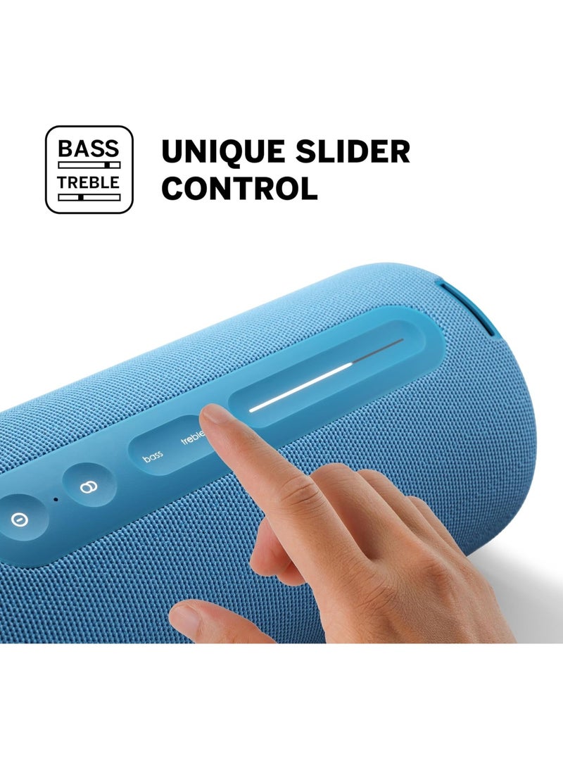 LOEWE WE. HEAR PRO BY KYLIAN MBAPPE BLUETOOTH SPEAKER BT V5.3 100W WATER-RESISTANT IPX6 DENIM - Image 2