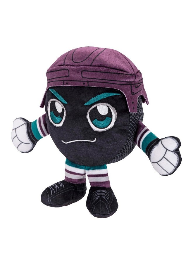 بليتشر كرييتشرز أنهايم داكس مايتي داكس شعار 8 Nhl كوريشا هوكي بوك يجلس من القطيفة الناعمة المستوحاة من تشيبي - Image 3