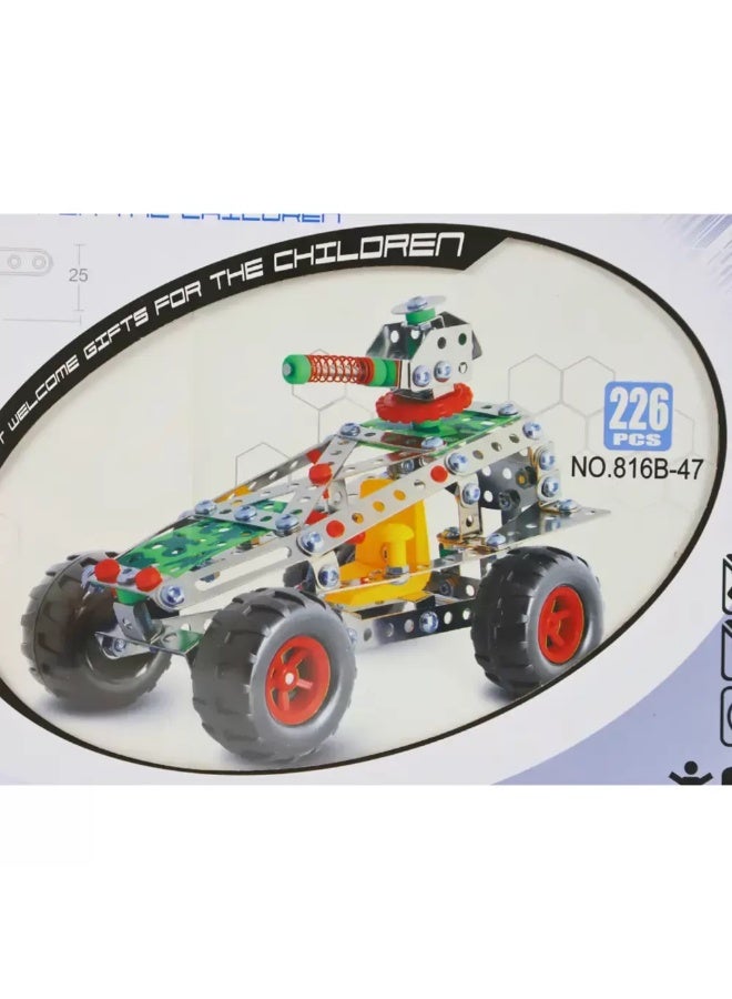 Magical Model Build & Play Toy Set For Kids- 226pcs - Image 2