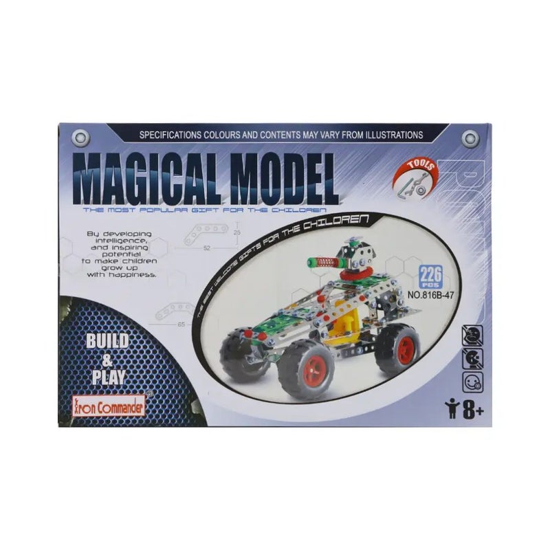 Magical Model Build & Play Toy Set For Kids- 226pcs - Image 1