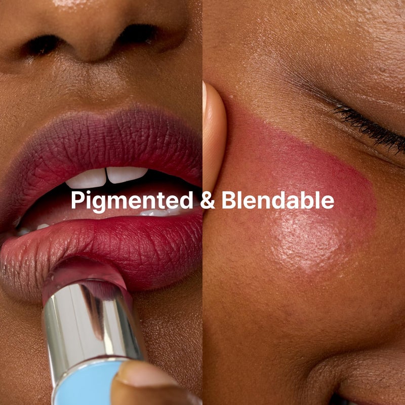 fwee Blurry Pudding Pot | Airbrushed Blush & Lip, Buildable Pigment, Long-lasting, Lightweight, Easy to Blend, Natural Soft Matte Finish - D-day (Neon Red) | 0.17 oz - Image 5