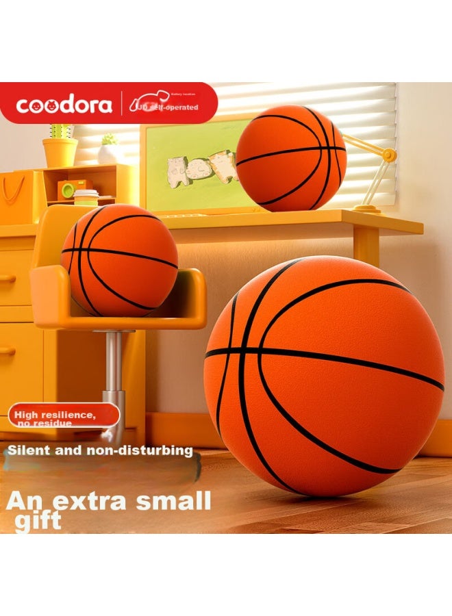 Coodora Silent Basketball, Noiseless Basketball, Children's Indoor Soundproof Sponge Ball, Size 5 Training Large Toy, Birthday Gift - Image 1