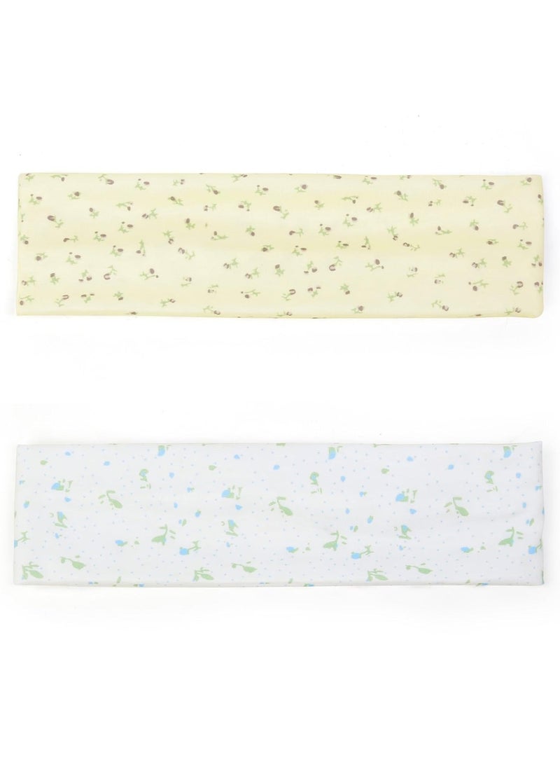 6 PCS Fashion Women's Headbands for Short Hair Non Slip Elastic Floral Hairbands, Soft Fabric Thick Stripe Head Bands for Girls, Valentine's Day Heart Headbands - Image 5