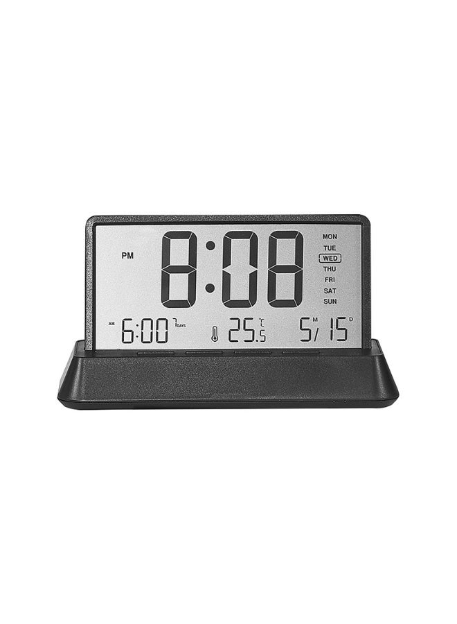 OUTAD LED Digital Alarm Clock, LED Clock, Room Alarm Clock, Creative And Fresh Alarm Clock, Simple Electronic Clock, Multi-Functional Clock, With Large Numbers, Date, Temperature And Daylight Saving Time LED Alarm Clock, Suitable For Modern Office Décor Design, Room, Bedroom And Gift. - Image 1