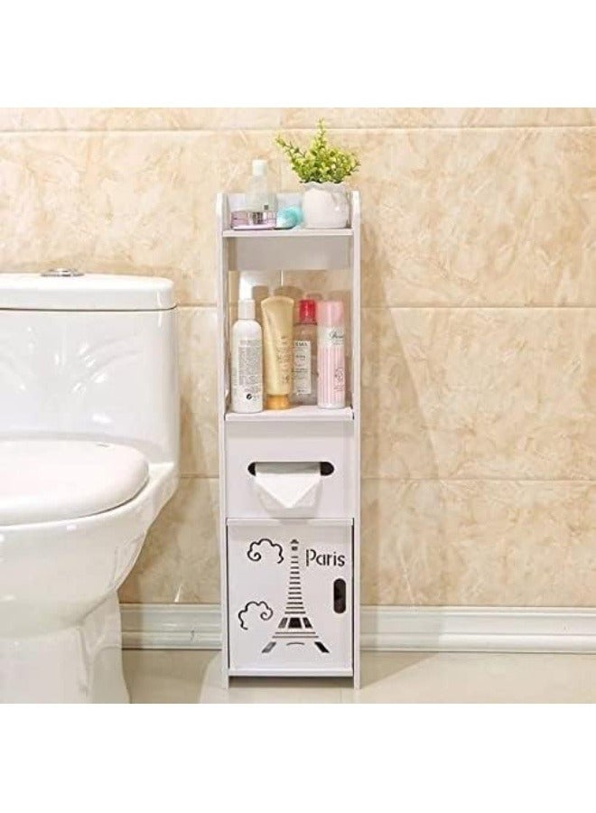 Generic Bathroom Multi Compartment Storage Cabinet  - Image 1