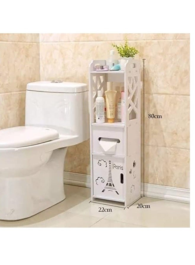 Generic Bathroom Multi Compartment Storage Cabinet  - Image 2