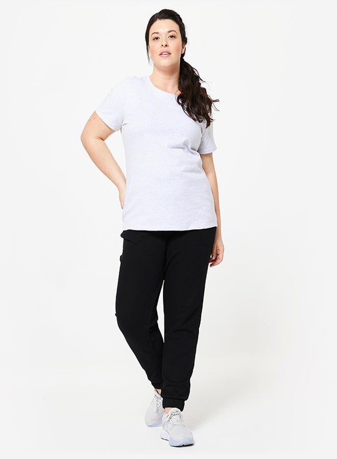 DECATHLON Women's Cotton Jogging Bottoms - Image 2