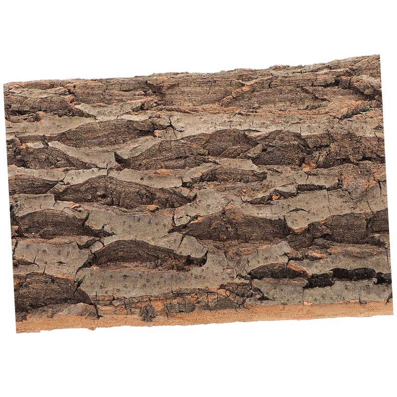 2 Pcs Cork Bark Aquarium Logs Decor Reptile Terrarium Background Easy Install - Image 4
