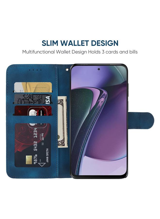 اس-توب جراب لهاتف Motorola Moto G Stylus 5G 2023 مصنوع من الجلد بخطوط هندسية - Image 3