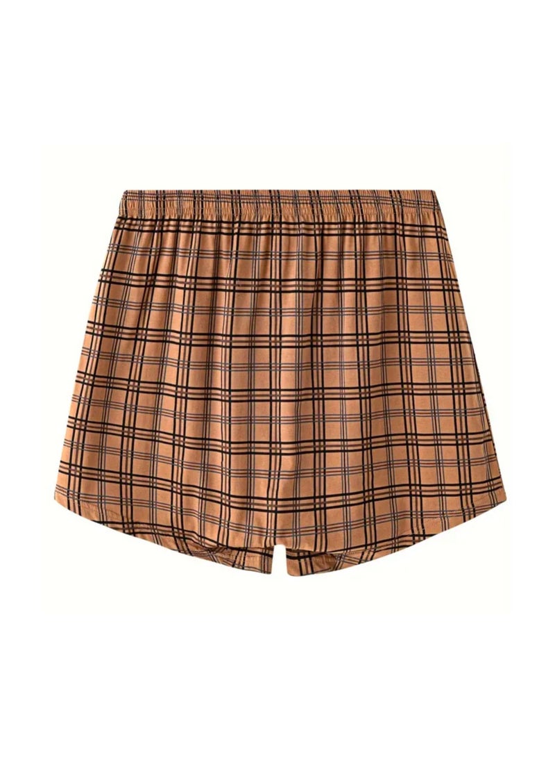 3 Pieces Cotton Boxer Shots For Men  - Image 4