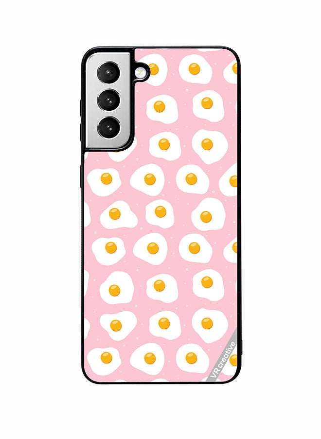 VR CREATIVE Protective Case Cover For Samsung Galaxy S22 Plus 5G Pattern Eggs Design Multicolour - Image 1