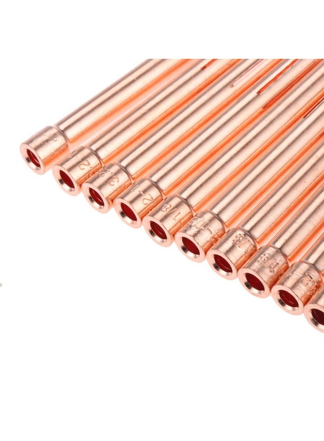 متسونينغ أطراف لحام TIG مقاس 1/8 بوصة 10N25 من Mtsooning، مجموعة مستهلكات لحام TIG نحاسية مقاس 3.2 مم من 10 قطع لسلسلة شعلة اللحام TIG WP17 18 26 - Image 4