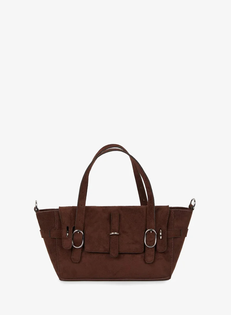 Suede Shoulder bag