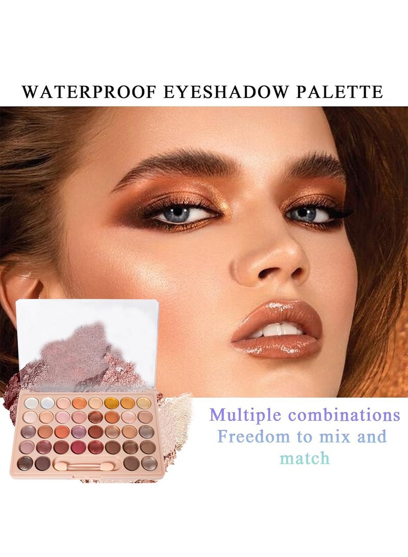 چولي ستار لوحة ظلال العيون لوحة مكياج عيون لؤلؤية مع لمسات نهائية لامعة غير لامعة معدنية غير لامعة مكياج عيون عالي الصبغة بتركيبة تدوم طويلاً - Image 2