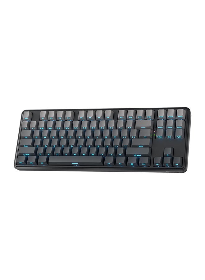 ريدراجون K707 PRO GB 80% لوحة مفاتيح ألعاب RGB، لوحة مفاتيح معدنية لاسلكية TKL 3 أوضاع، تبديل ساخن لأسفل LEDs، مفاتيح PBT بتدرج الألوان و5 طبقات من تقليل الضوضاء للمفاتيح الخطية - Image 1