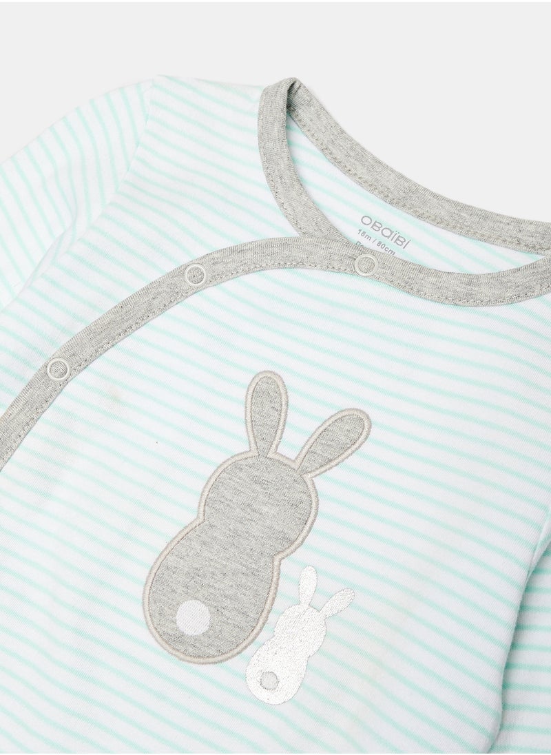 Okaidi OBaiBi By Okaidi Baby Boys Pyjama Set  - Image 3