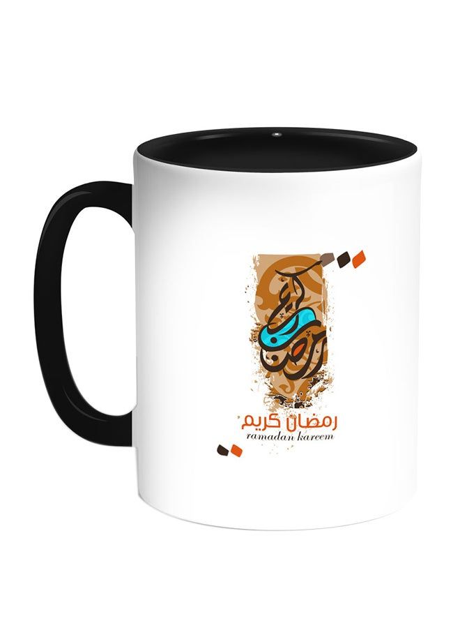 RKN Ramadan Kareem Printed Coffee Mug Multicolour 11ounce - Image 1