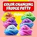 Playbees Color Changing Therapy Putty 6 Pack Silly Mini Thinking Slime for Sensory Play Educational Games Fidget Toy 815 Heat Sensitive Magical Color Shifts Slime Favors 05 Oz - Image 4