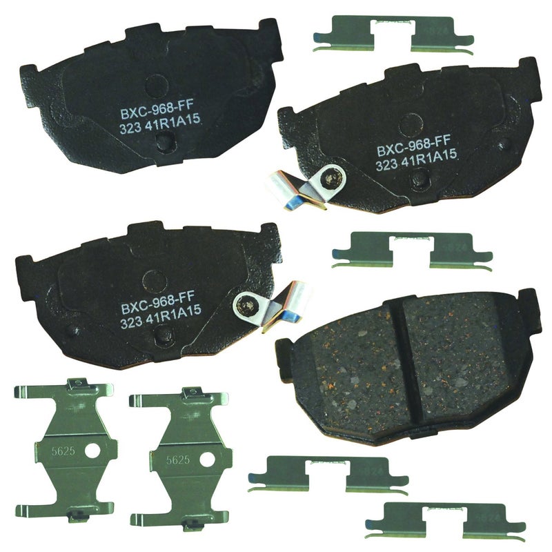 Bendix Premium SBC323 Ceramic Rear Brake Pads for Nissan Maxima 1990-1985, Stanza 1992-1990 - Image 3