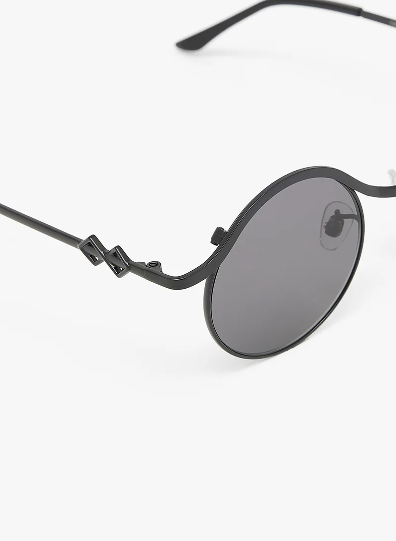KAREN WAZEN Ollie Round Sunglasses