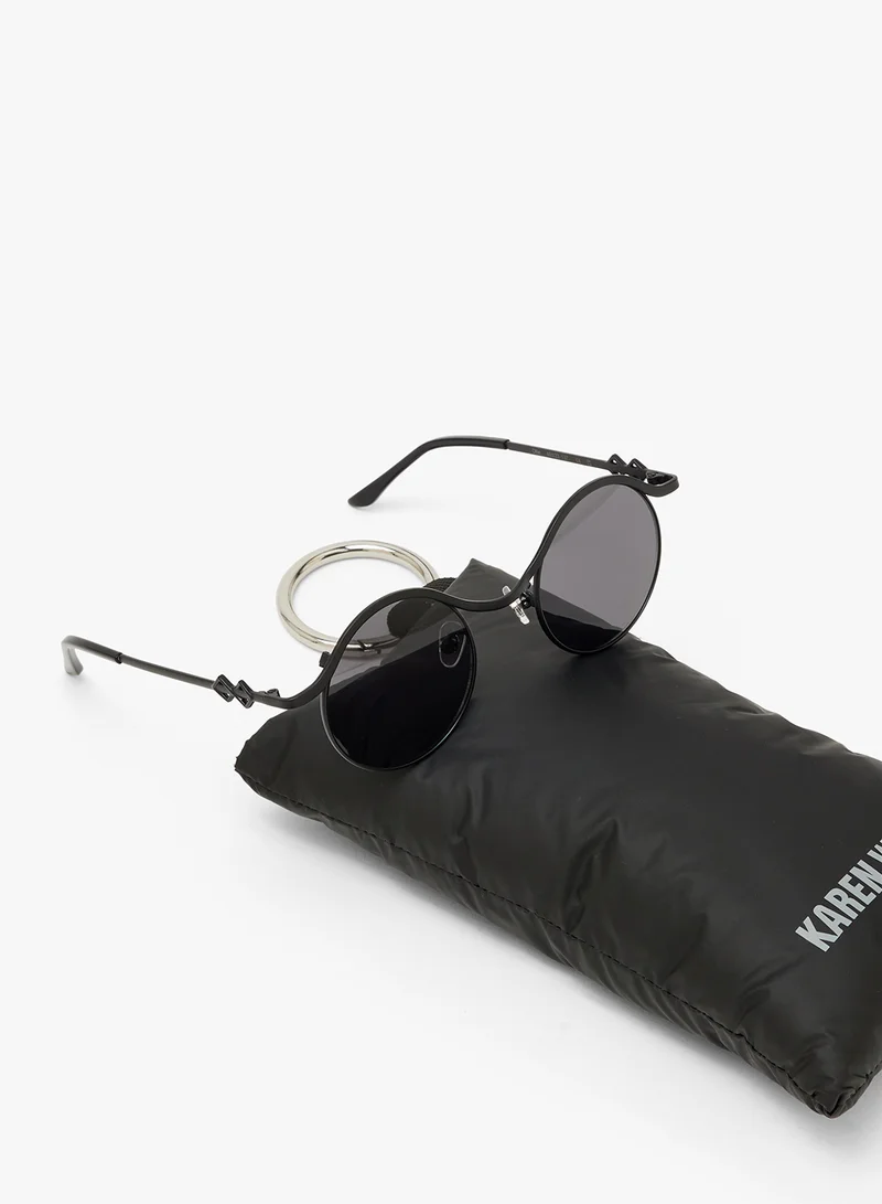 KAREN WAZEN Ollie Round Sunglasses
