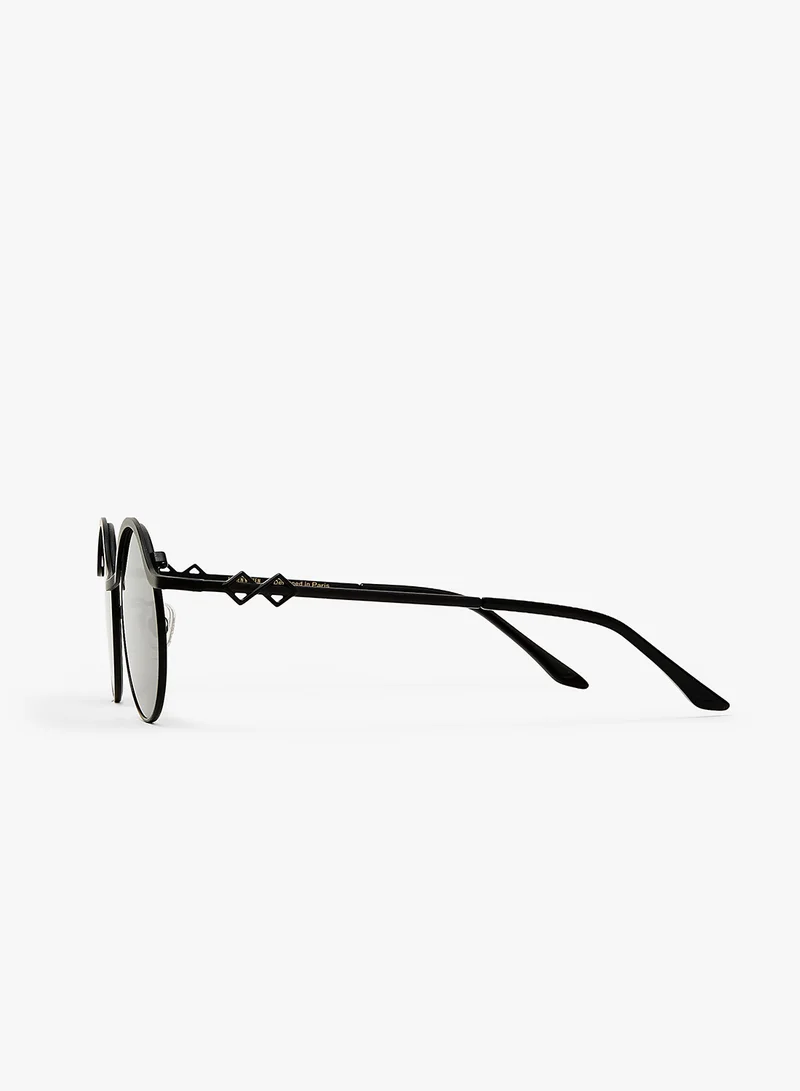 KAREN WAZEN Ollie Round Sunglasses