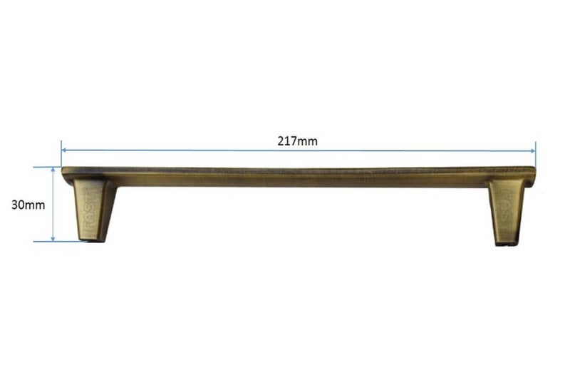 FAST Dh61Z Brass Antique and Black 8 Inch Main Door Pull Handle 1Pcs - Image 4