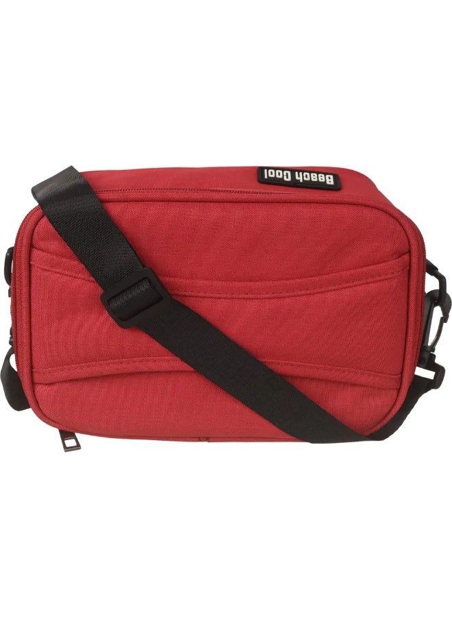 Beach Cool 3L Padded Fabric Thermal Food Storage Bag - Red