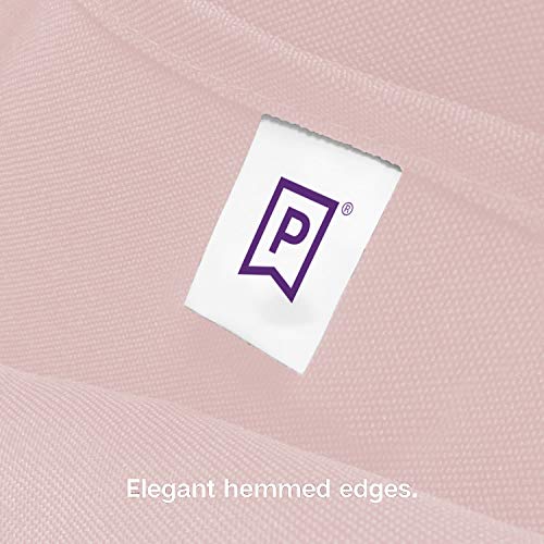 Gee Di Moda Square Tablecloth - 52 x 52 Inch Pink Table Cloth for Small Square or Round Tables - Heavy Duty Washable Fabric - for Buffet Table, Holiday Party, Dinner, Wedding & Baby Shower - Image 5