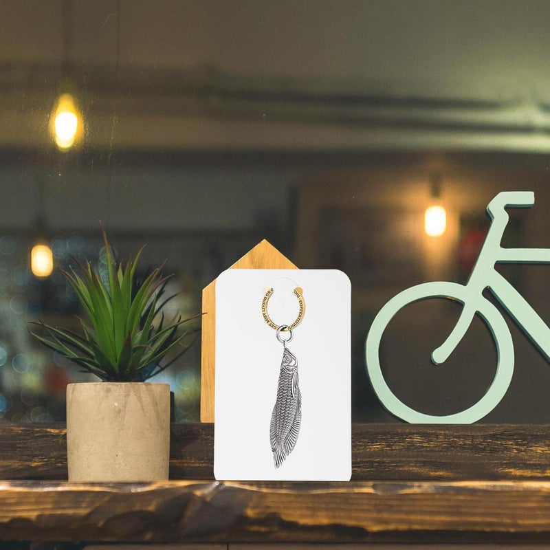 Tabanzhe Keychain Display Cards with Self-Sealing Bags - 100PCS for Keyrings and Handmade Jewelry - Image 3