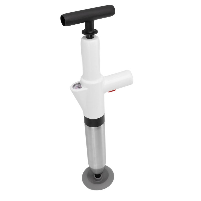 Toilet Plunger Drain Unblocker Powerful Manual Pneumatic Dredge Equipment Blaster Gun Cleaner - Image 4