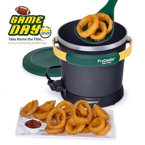 Presto! Presto 05427 FryDaddy Electric Deep Fryer, Green/Gold - Image 2