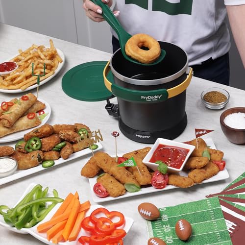 Presto! Presto 05427 FryDaddy Electric Deep Fryer, Green/Gold - Image 3