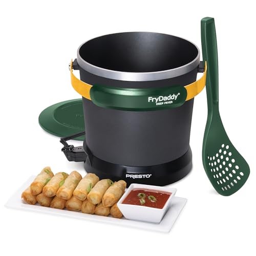 Presto! Presto 05427 FryDaddy Electric Deep Fryer, Green/Gold - Image 5