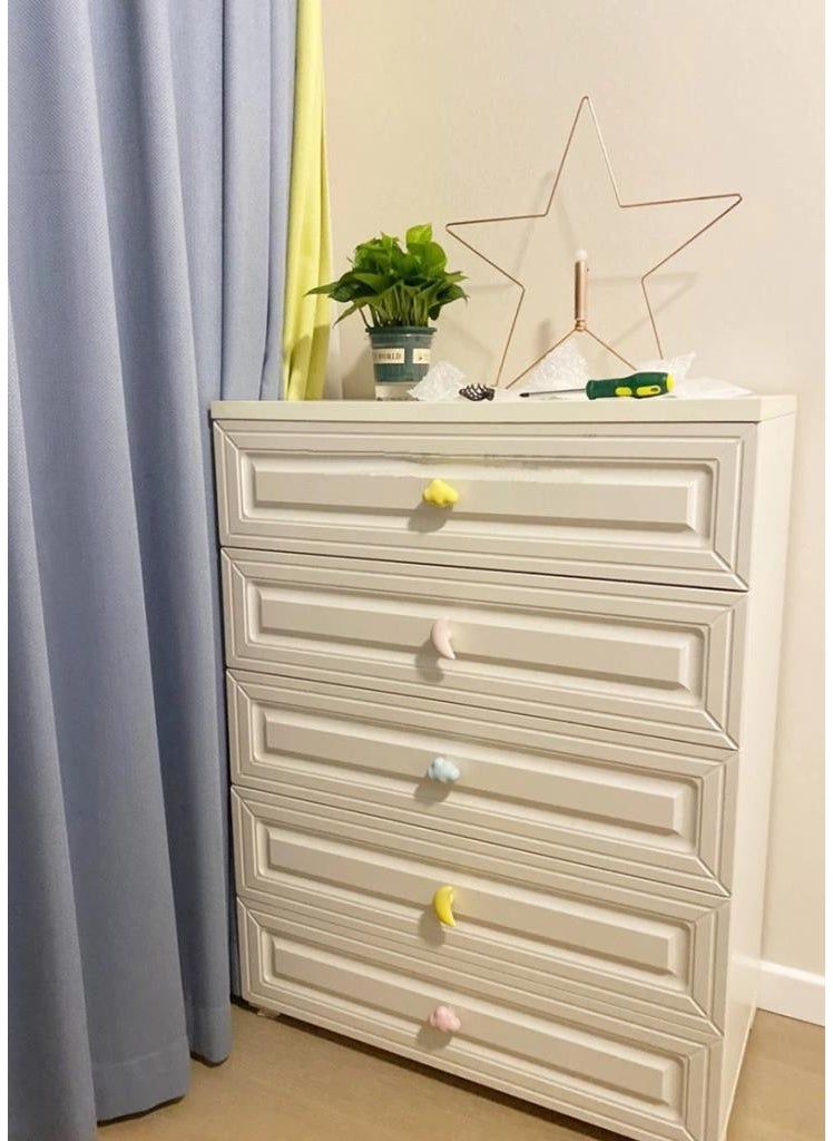 SUME Modern Moon Handle Baby Child Youth Room Drawer Cabinet Furniture Handle  - Image 3