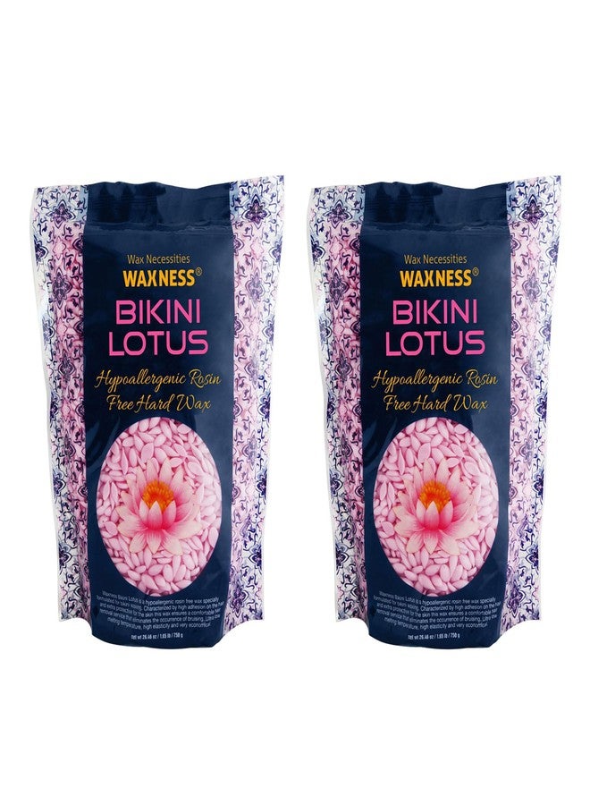 Waxness Bikini Lotus Hard Wax 1.65 lb - Pack of 2 - Image 1