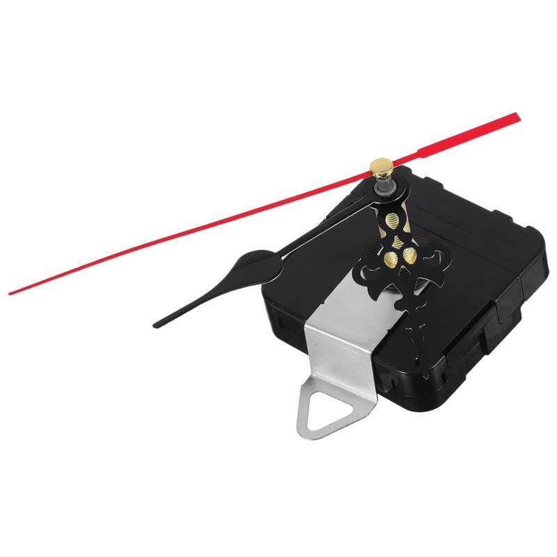 Durable Metal Clock Movement Replacement Kit With Long Spade Hands For DIY Projects - Image 2