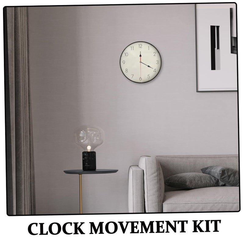 Durable Metal Clock Movement Replacement Kit With Long Spade Hands For DIY Projects - Image 4